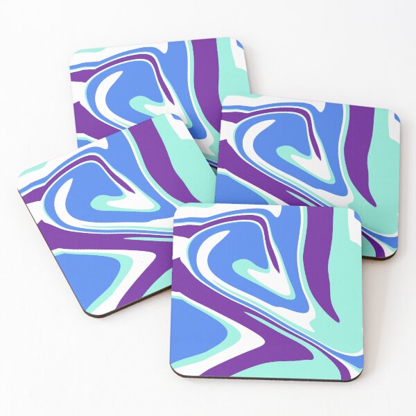 Item preview, Smoother texture, blue and purple mint designed and sold by tornasolhaze.
