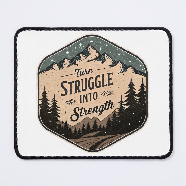 Item preview, turn struggle into strength designed and sold by GogoGrove.