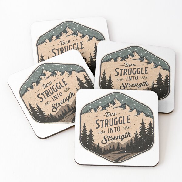 Item preview, turn struggle into strength designed and sold by GogoGrove.
