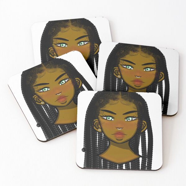 Item preview, Black Girl Digital Art Print designed and sold by Mt12EliteArt.