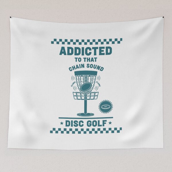 Item preview, Addicted To That Chain Sound Disc Golf Flying Disc designed and sold by LuminOrb.