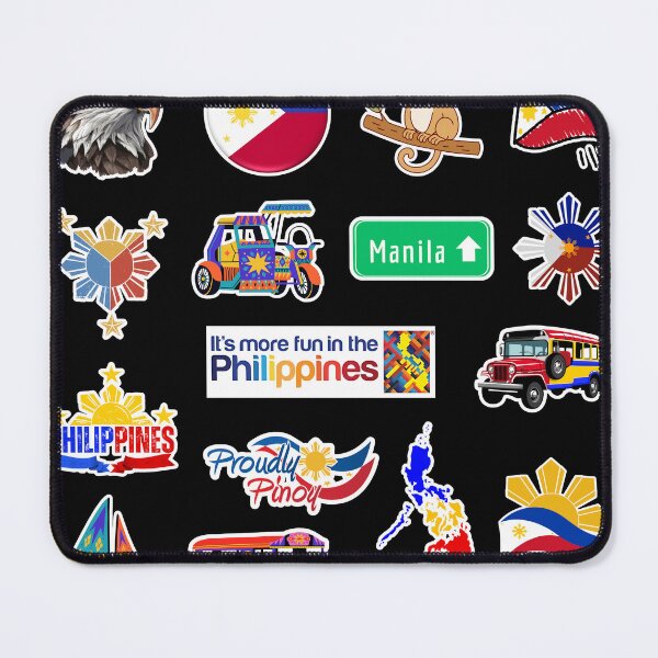 Item preview, Philippine Sticker Package Flag, Cut Out Sticker designed and sold by Pusong Pinoy.