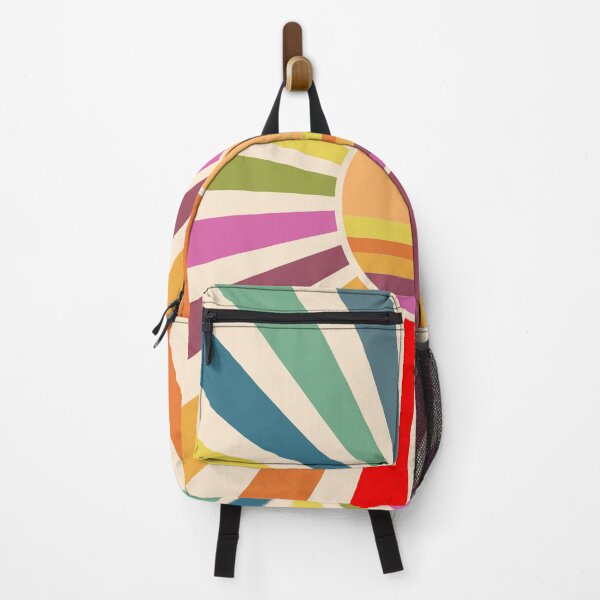 Item preview, Retro 70s Sunburst Art - Colorful Mid Century Modern Sunshine Pop designed and sold by DeeLulu.