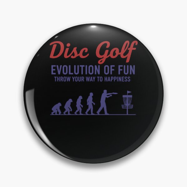 Item preview, Disc Golf Evolution Of Fun Throw Your Way designed and sold by LuminOrb.