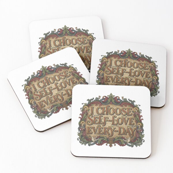 Item preview,  I Choose Self Love Every Day Medieval Illuminated Manuscript Art designed and sold by freackly.