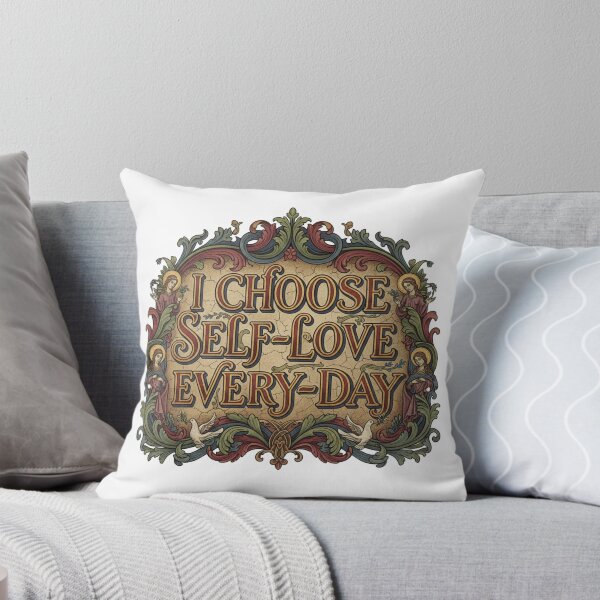 Item preview,  I Choose Self Love Every Day Medieval Illuminated Manuscript Art designed and sold by freackly.