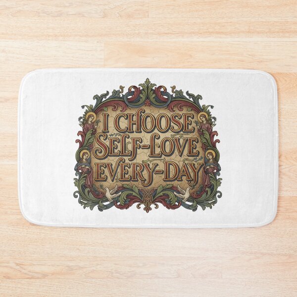 Item preview,  I Choose Self Love Every Day Medieval Illuminated Manuscript Art designed and sold by freackly.