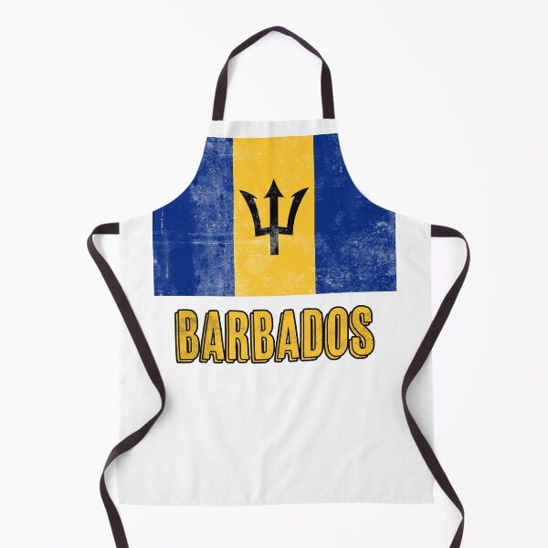 Item preview, Flag of Barbados "Grunge" look. designed and sold by KTSubz Faith & Fun Designs.