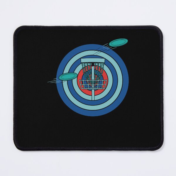 Item preview, Disc Golf Basket Target Flying Disc Golf Scene designed and sold by LuminOrb.