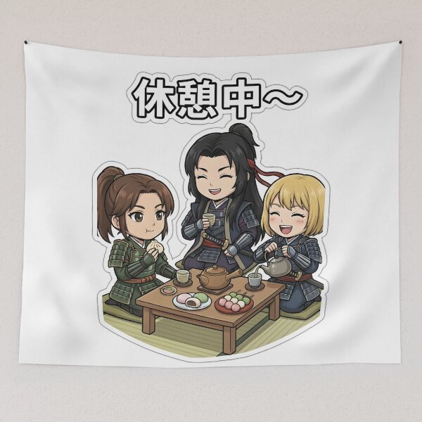 Item preview, Samurai Girls' Sweet Break: Tea Time with Dango & Manju designed and sold by SengokuSkyjp.