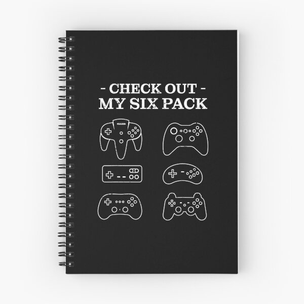 Item preview, Check Out My 6 Six Pack Gamer Video Funny Gamers designed and sold by Sossima Art.