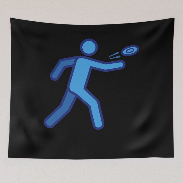 Item preview, Disc Golf Disc Golfer Icon Flying Disc Throwing designed and sold by LuminOrb.