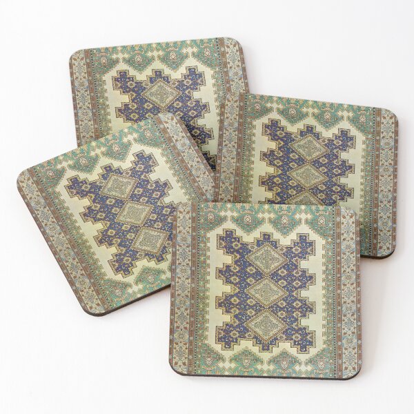 Item preview, THREE-MEDALLION CAUCASIAN DERIVATIVE designed and sold by robabARTdream.