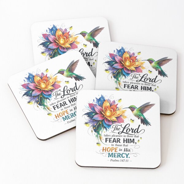 Item preview, The Lord Takes Pleasure in Those that Fear Him, in Those that Hope in His Mercy - Psalms 147:11 designed and sold by Faithloveshop.
