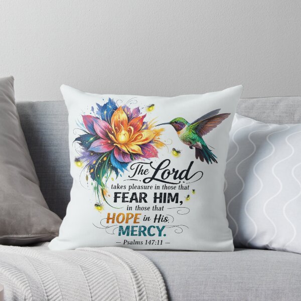 Item preview, The Lord Takes Pleasure in Those that Fear Him, in Those that Hope in His Mercy - Psalms 147:11 designed and sold by Faithloveshop.
