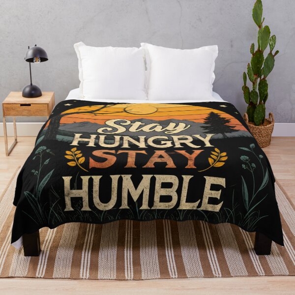 Item preview, stay hungry stay humble designed and sold by GogoGrove.