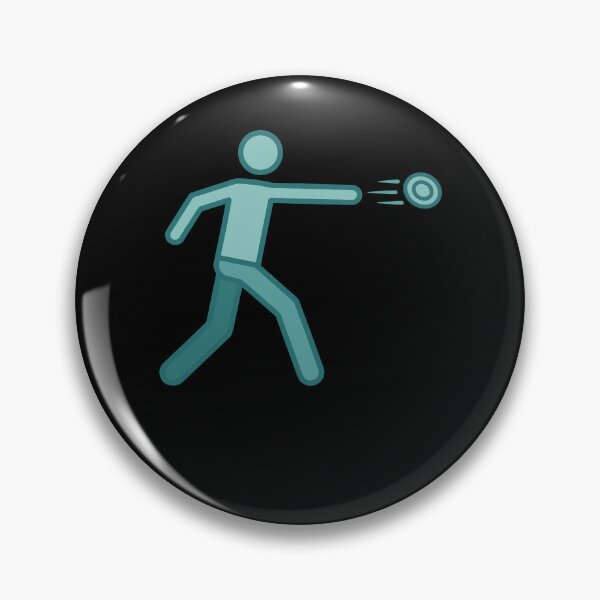 Item preview, Disc Golf Player Throwing Flying Disc Golfer Scene designed and sold by LuminOrb.