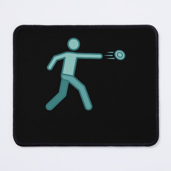 Item preview, Disc Golf Player Throwing Flying Disc Golfer Scene designed and sold by LuminOrb.