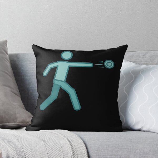 Item preview, Disc Golf Player Throwing Flying Disc Golfer Scene designed and sold by LuminOrb.