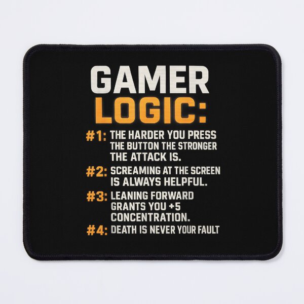 Item preview, Video Games Lover Funny Gamer Logic designed and sold by Sossima Art.