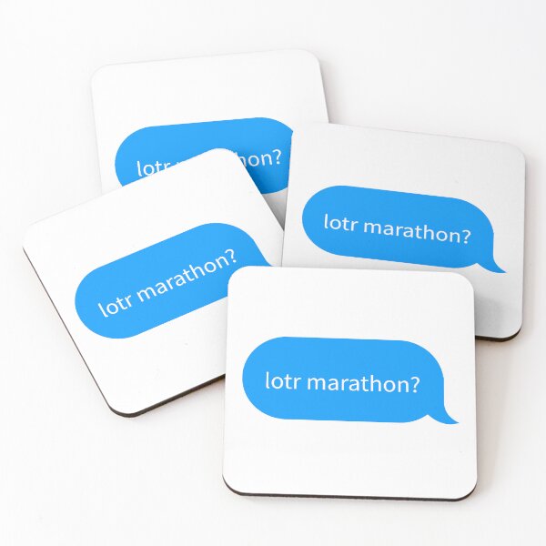 Item preview, LOTR: lotr marathon? Sticker designed and sold by Austin Reckerd.