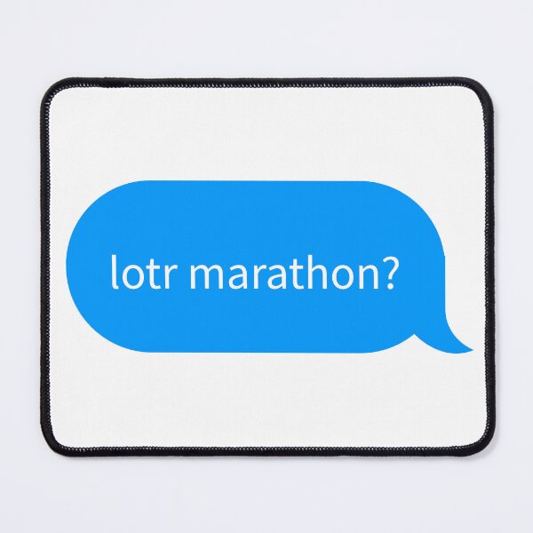 Item preview, LOTR: lotr marathon? Sticker designed and sold by Austin Reckerd.