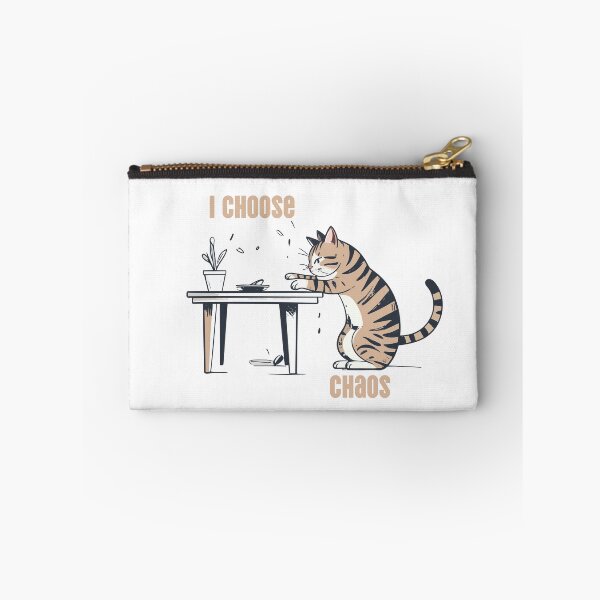 Item preview, Troublemaker Cat – Cute Cat Causing Chaos Art designed and sold by MarWachaN.