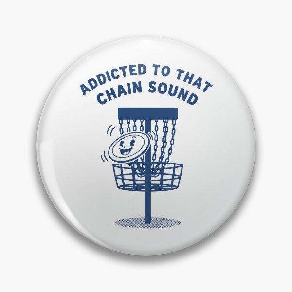 Item preview, Addicted To That Chain Sound Disc Golf Flying Disc designed and sold by LuminOrb.