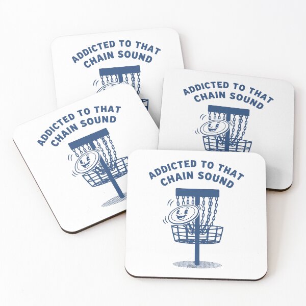 Item preview, Addicted To That Chain Sound Disc Golf Flying Disc designed and sold by LuminOrb.