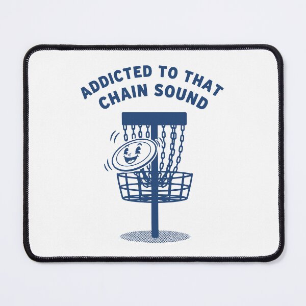 Item preview, Addicted To That Chain Sound Disc Golf Flying Disc designed and sold by LuminOrb.