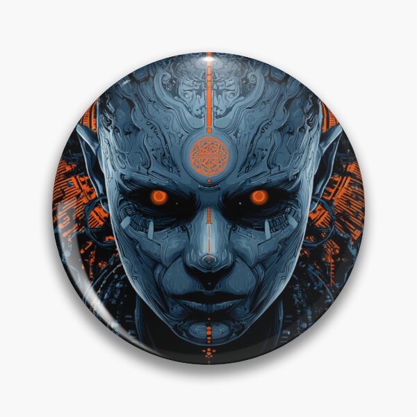 Item preview, Cyber Archon With Ritual Core designed and sold by DarkSpaceVibes.