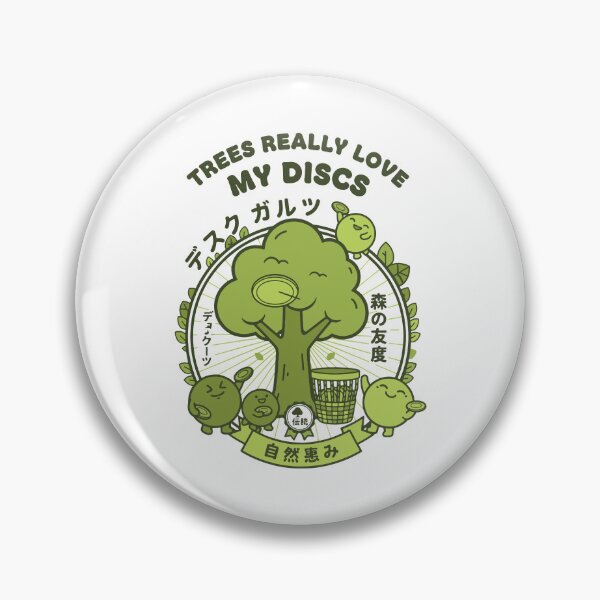 Item preview, Trees Really Love My Discs Funny Disc Golf designed and sold by LuminOrb.