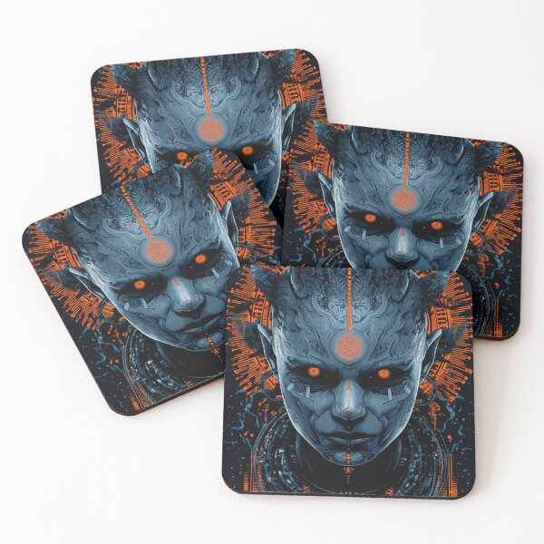Item preview, Cyber Archon With Ritual Core designed and sold by DarkSpaceVibes.