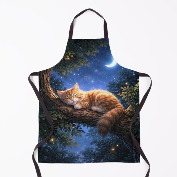 Item preview, Moonlit Cat Dreams designed and sold by WJ Cozy Creations.