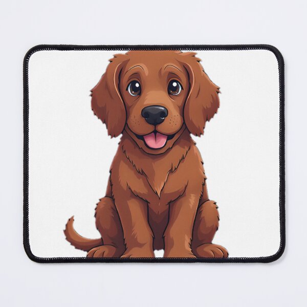 Item preview, Red Irish Setter Dog Celtic Knot designed and sold by SunkenCost.