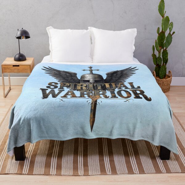 Item preview, Spiritual Warrior | Faith Armor Christian Sword & Wings Design designed and sold by MysticOzzy.