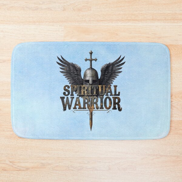 Item preview, Spiritual Warrior | Faith Armor Christian Sword & Wings Design designed and sold by MysticOzzy.