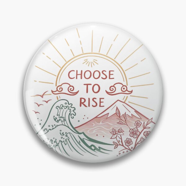 Item preview, choose to rise  designed and sold by GogoGrove.