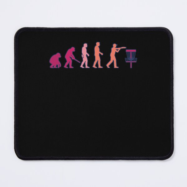 Item preview, Disc Golf Evolution Funny Disc Golfer Flying Disc designed and sold by LuminOrb.