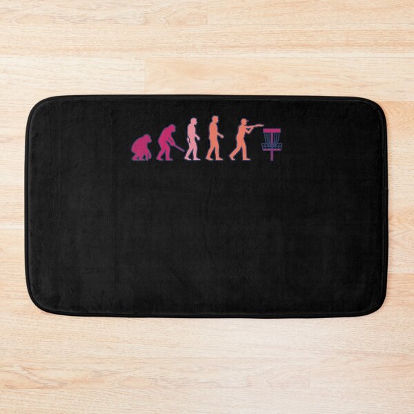 Item preview, Disc Golf Evolution Funny Disc Golfer Flying Disc designed and sold by LuminOrb.