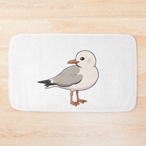Item preview, Seagull Standing on Rock Illustration designed and sold by SunkenCost.