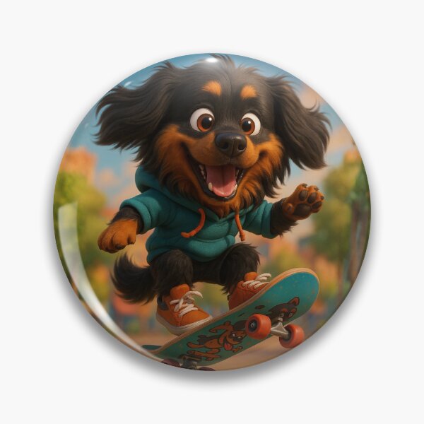 Item preview, Skater Long-Haired Rottweiler designed and sold by Sillytoe.