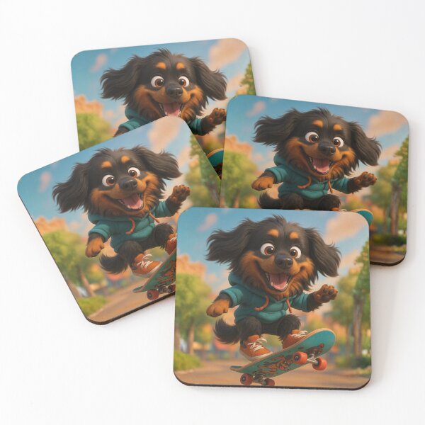 Item preview, Skater Long-Haired Rottweiler designed and sold by Sillytoe.