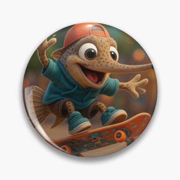 Item preview, Skater Longnose Gar designed and sold by Sillytoe.