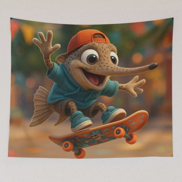 Item preview, Skater Longnose Gar designed and sold by Sillytoe.