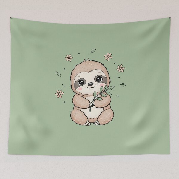 Item preview, Gentle Sloth of Kindness designed and sold by aaljone007.