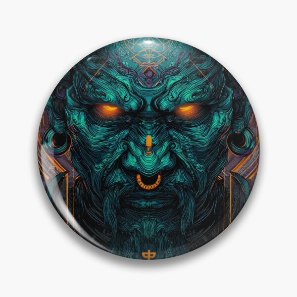 Item preview, Cyber Warlock With Infernal Core designed and sold by DarkSpaceVibes.