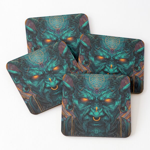 Item preview, Cyber Warlock With Infernal Core designed and sold by DarkSpaceVibes.