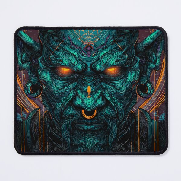 Item preview, Cyber Warlock With Infernal Core designed and sold by DarkSpaceVibes.