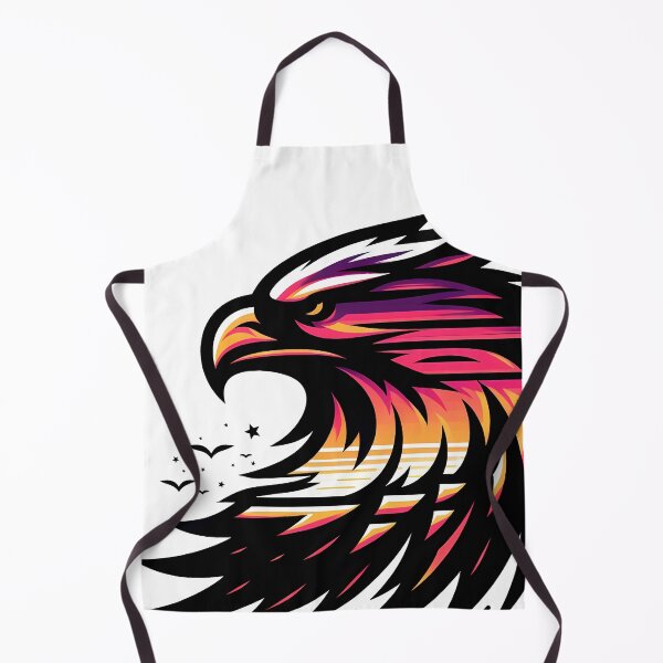 Item preview, Sunset Eagle Freedom Gradient Flight Spirit Art designed and sold by DrawDrip.